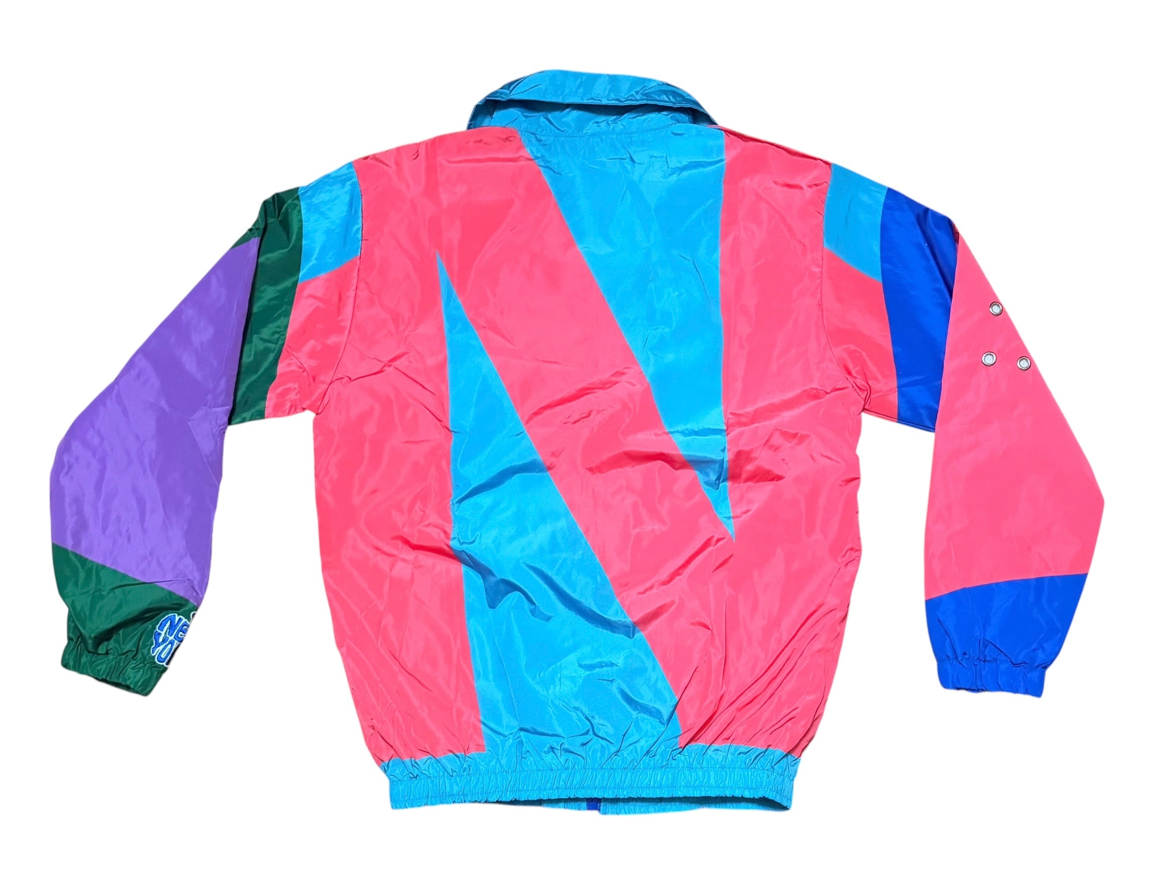 Nonshalant Panel Windbreaker Set/with included socks/and shirt