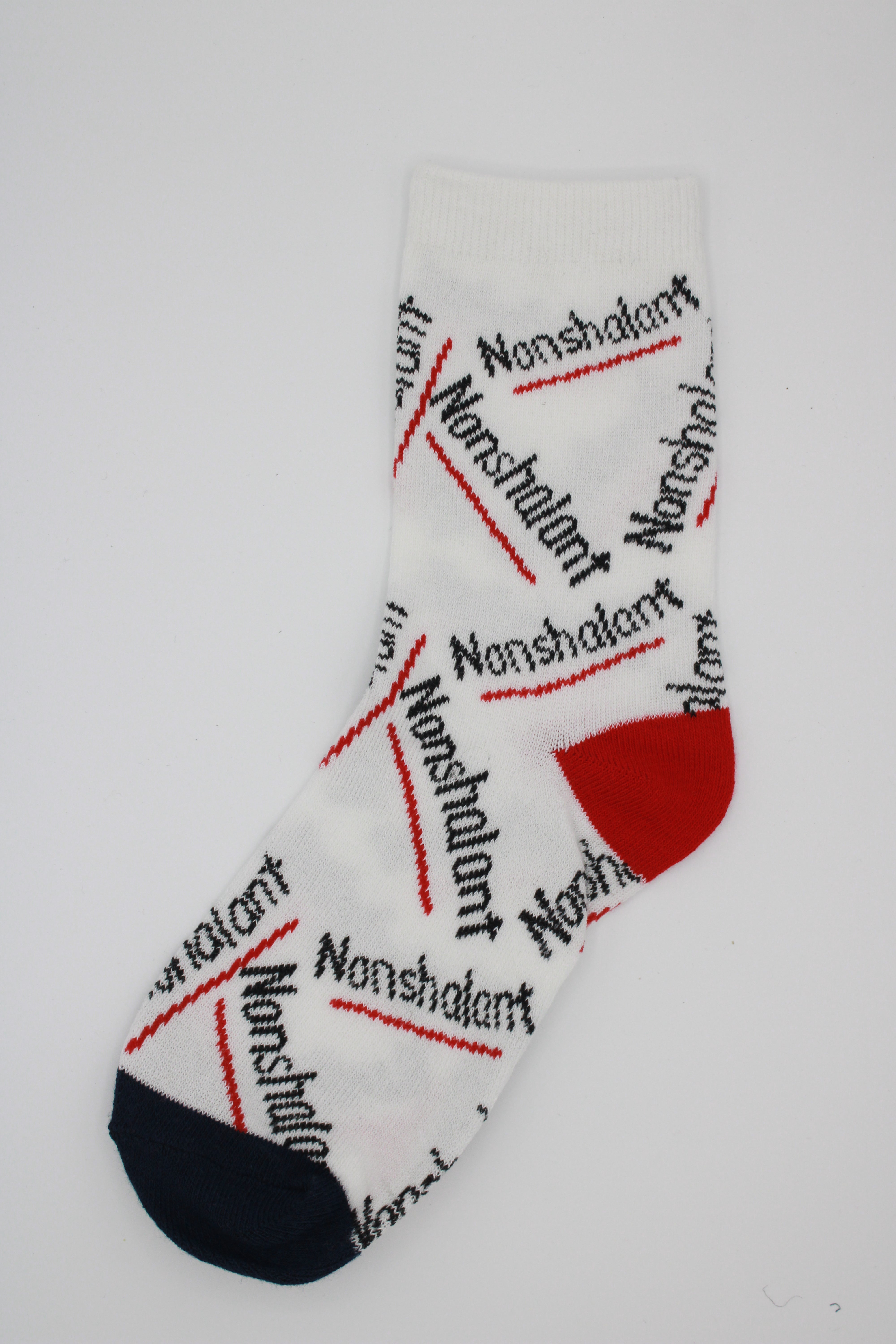 Nonshalant logo sock