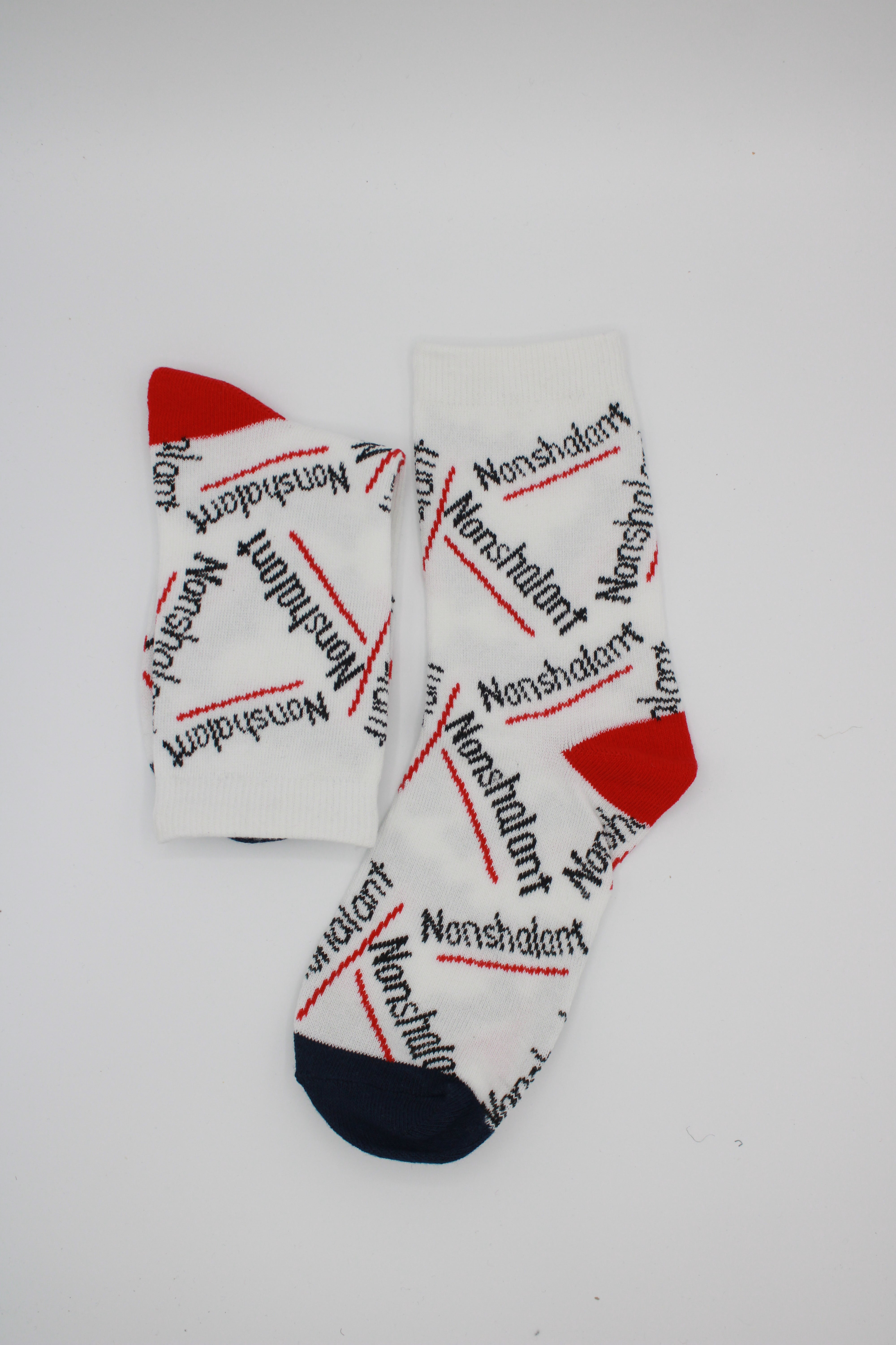 Nonshalant logo sock
