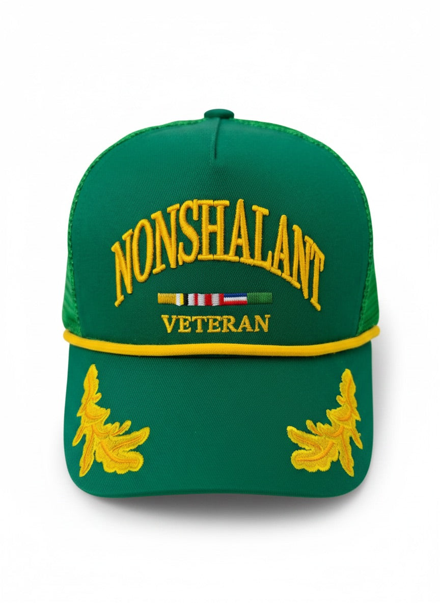Nonshalant Veteran Trucker