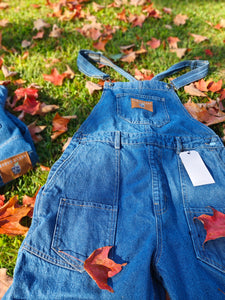Concrete Blues-Denim Overalls