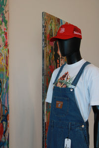 Concrete Blues-Denim Overalls