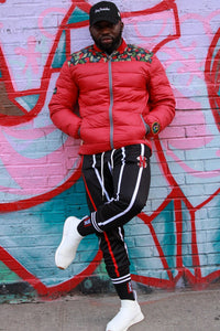 Nonshalant “I Declare War” Zip Down Padded Bomber style Jacket