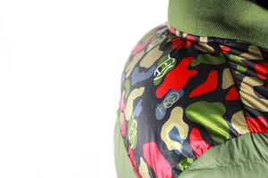 Nonshalant “I Declare War” Zip Down Padded Bomber style Jacket