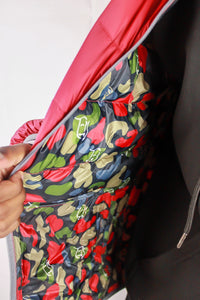 Nonshalant “I Declare War” Zip Down Padded Bomber style Jacket