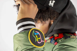 Nonshalant “I Declare War” Zip Down Padded Bomber style Jacket